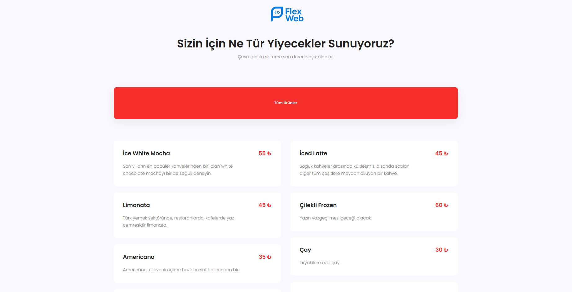 QR Menü Teması V14