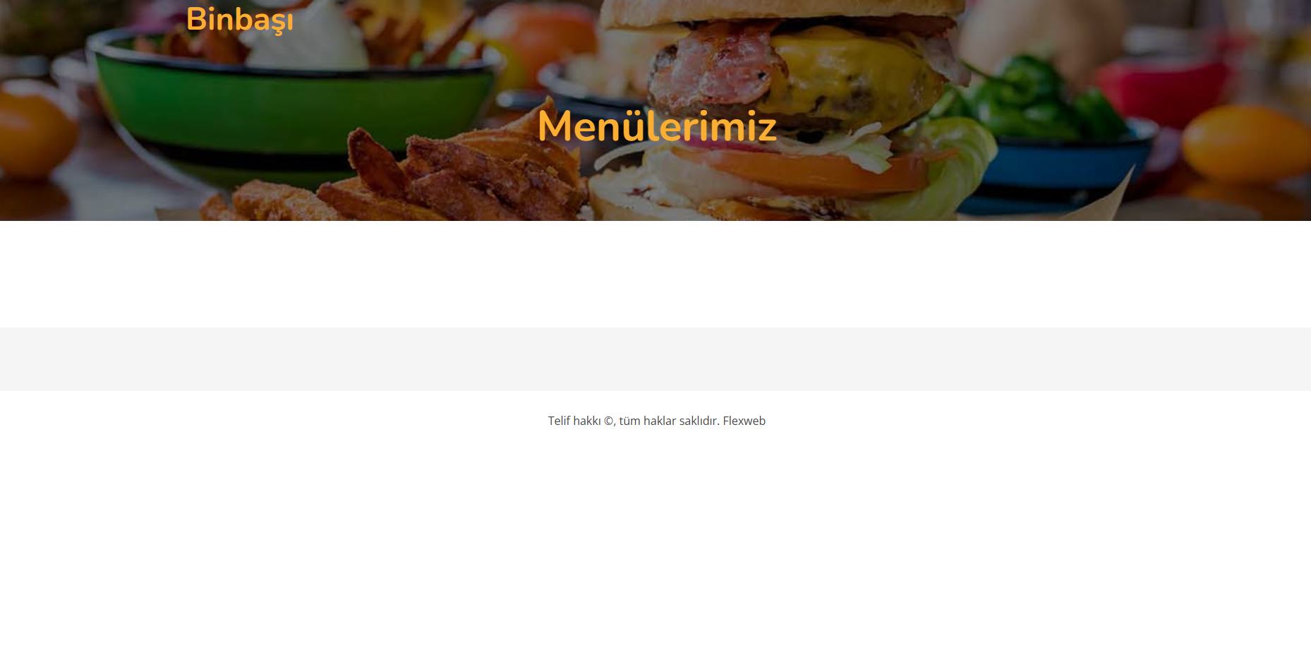 QR Menü Teması V16