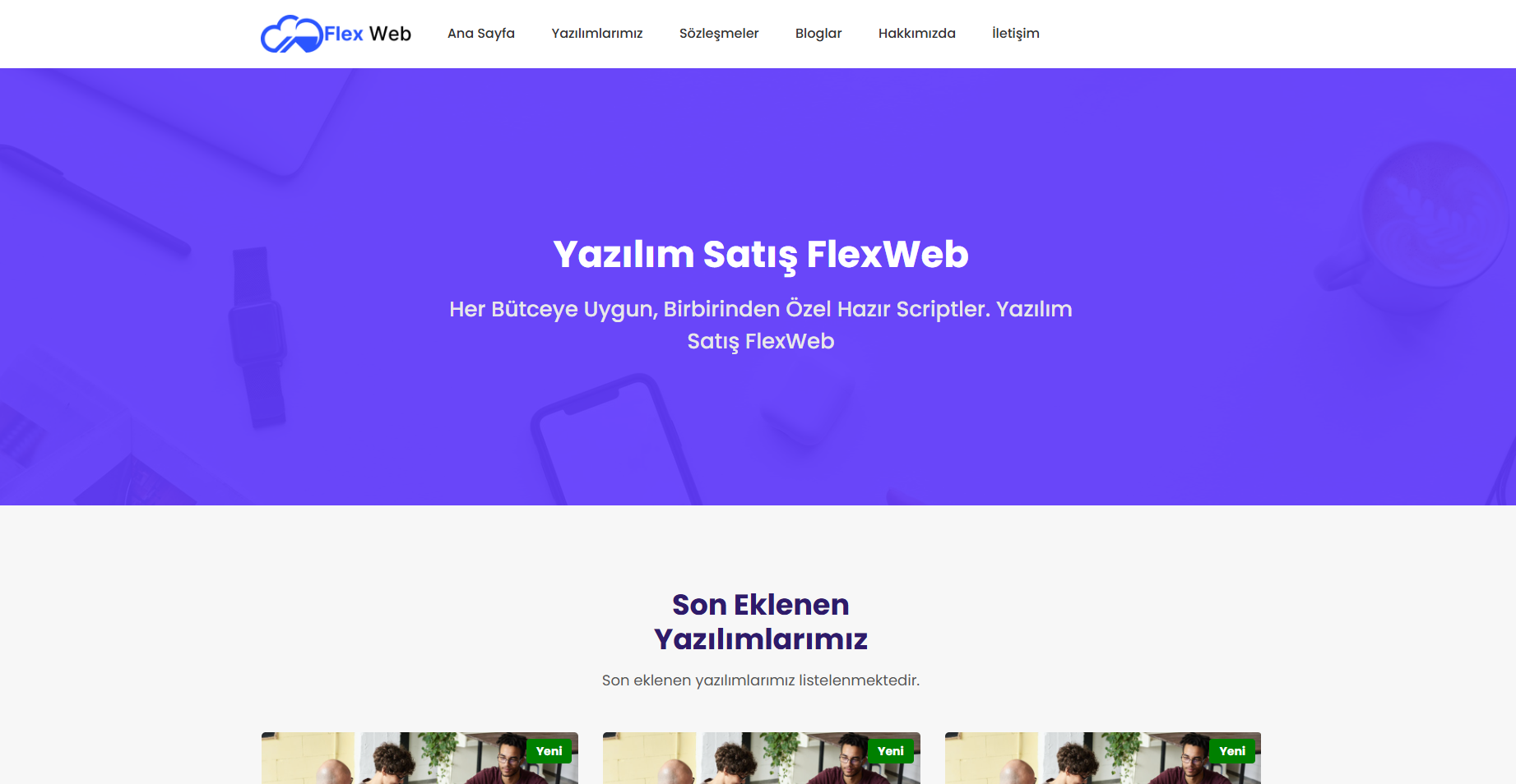 Yazılım Satış Teması